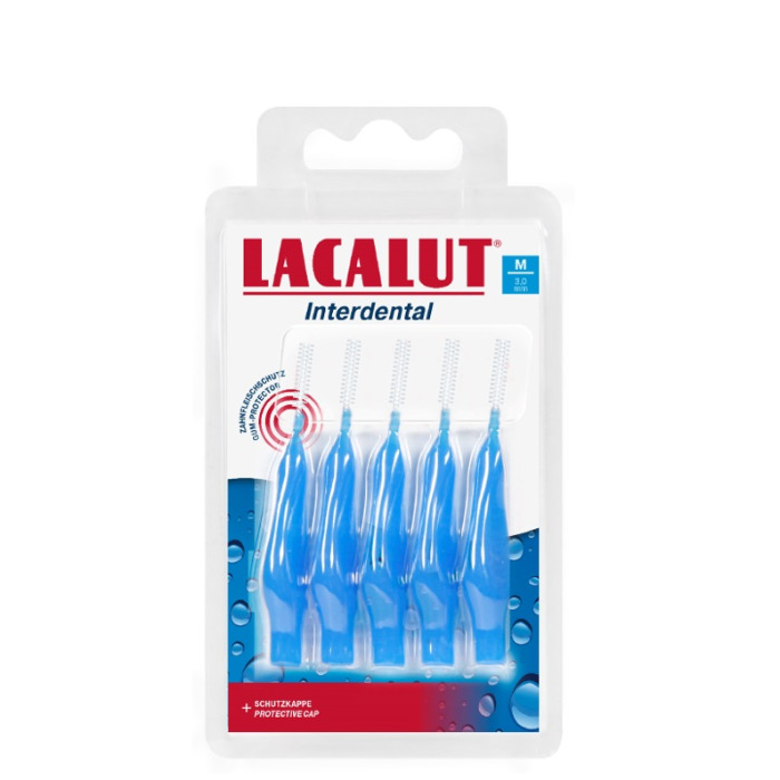 Lacalut Interdental fogköztisztító kefe védőkupakkal M (Ø 3,0 mm)