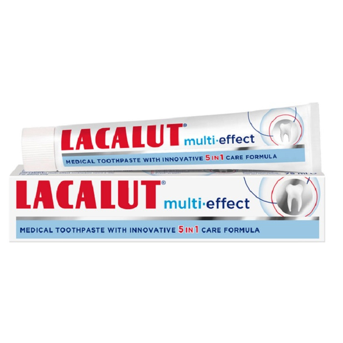 Lacalut multi-effect fogkrém 75 ml