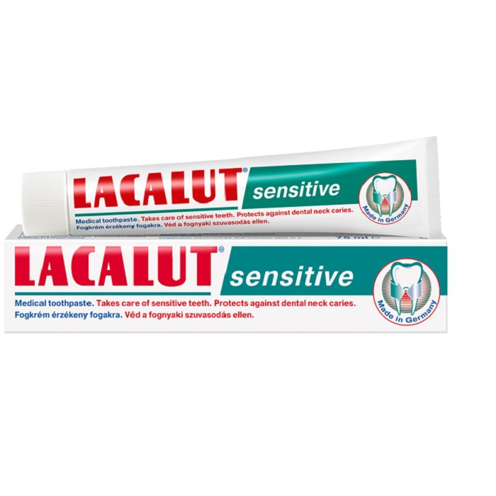 Lacalut sensitive fogkrém 75ml