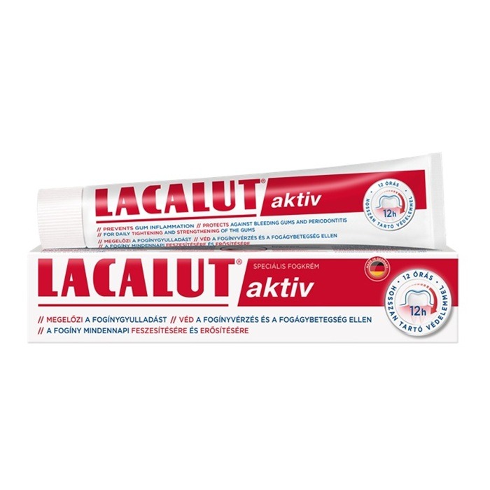 Lacalut aktiv fogkrém 75 ml