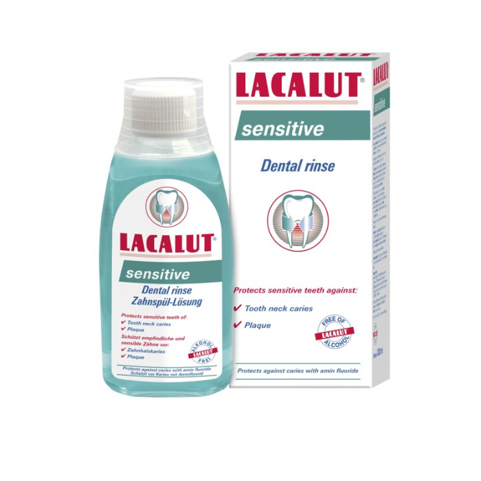 Lacalut sensitive fluoridos szájvíz 300 ml