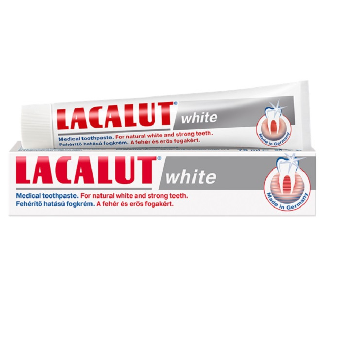 Lacalut white fehérítő fogkrém 75 ml