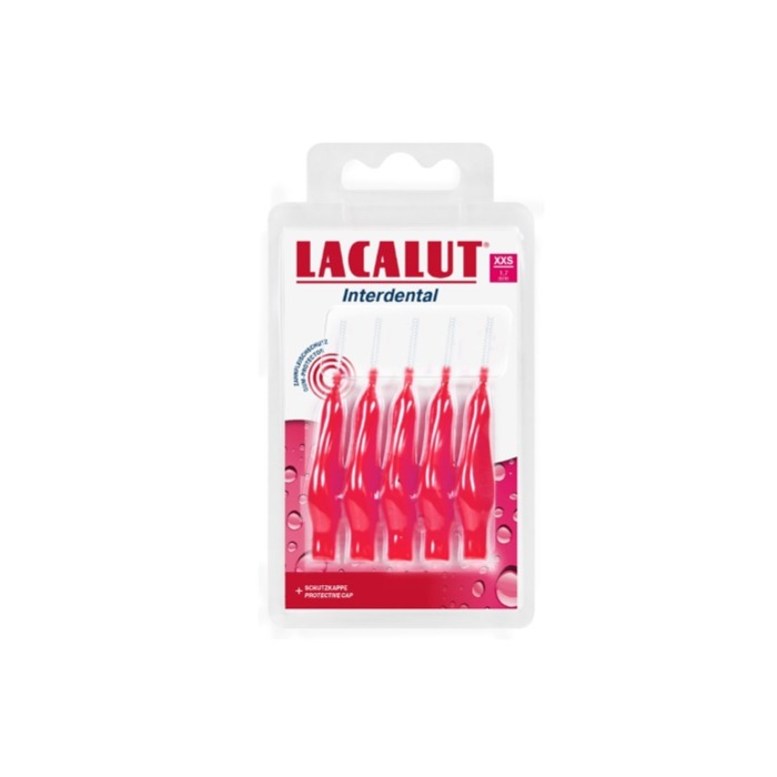Lacalut Interdental fogköztisztító kefe védőkupakkal XXS (Ø 1,7 mm)