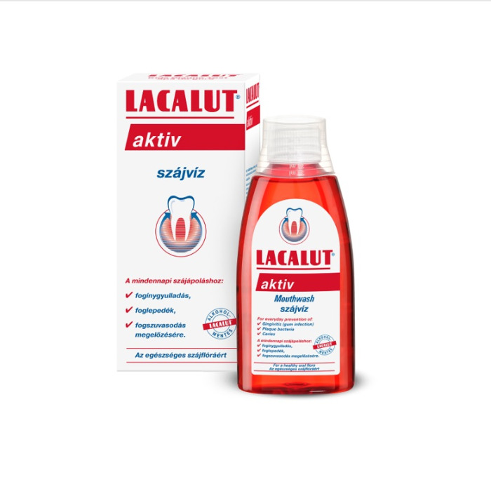 Lacalut aktiv szájvíz 300 ml